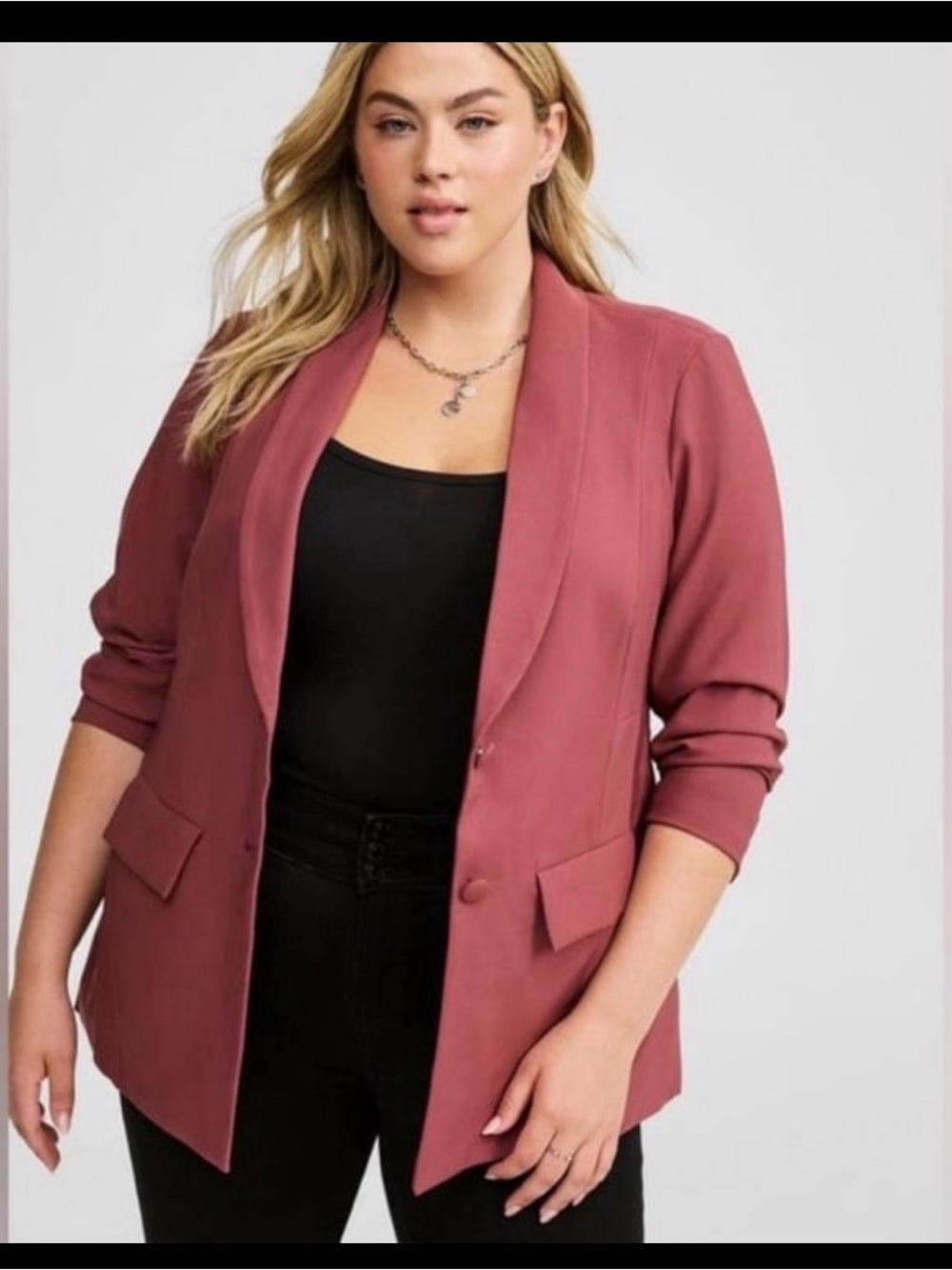 torrid Rose Blazer Jacket
